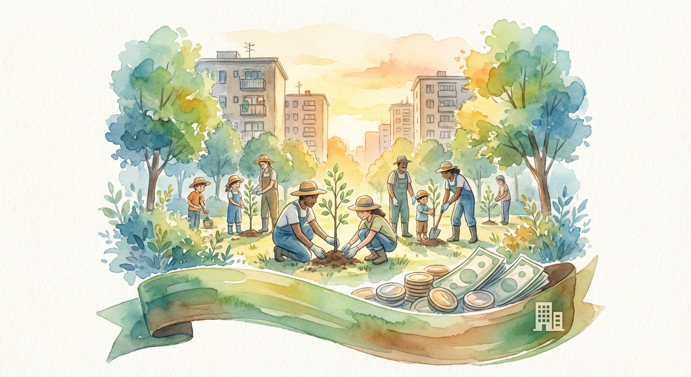 Illustration for Your Neighborhood's Tree Canopy Is a Climate Policy: Breaking Down the 2025 Urban Heat Island Data